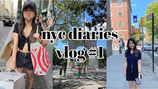 nyc diaries: vlog #1 | moving into nyu