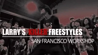 LES TWINS | LARRY'S FREESTYLES | SAN FRANCISCO WORKSHOP | 12- 4- 2015 |