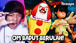 SEMBUNYIIN 7 KUNCI!! GUE JADI OM BADUT 🤡 | Secret Neighbor Indonesia
