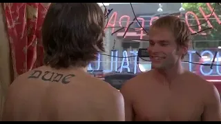 Dude Where's My Car - Tattoo Comedy Scene at track suit tailor shop