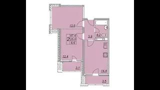 #АНАПА 2 комнатная квартира в г.Анапа ул.Парковая, 61 #привилегия #городанапа