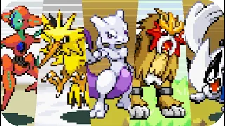 Pokemon FireRed & LeafGreen - All Legendary Pokémon Battles (1080p60)