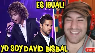 YO SOY: DAVID BISBAL PERUANO *es igual!* 😱 (REACCIÓN)