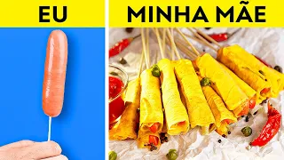 TRUQUES FÁCEIS PARA QUEM AMA COMER || MANEIRAS CRIATIVAS DE PREPARAR COMIDAS