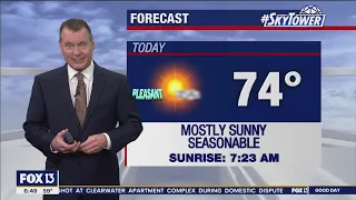 Tampa Bay's Monday morning weather forecast to hurricane