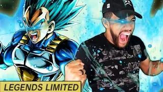 BIGGEST Vegeta Fan FINALLY Summons LF VEGETA (Crazy Story) Dragon Ball Legends