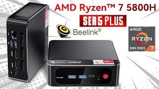 EL MINI PC RYZEN 7 5800H GAMING QUE ME SORPRENDIO... BEELINK SER5...