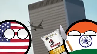 Plane vs NagarJuna Cement | countryballs meme
