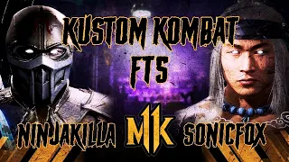 Kustom Kombat FT5 (Ninjakilla vs Sonicfox) PART 1