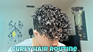 Shower And Curly / Perm Hair Routine In 2023