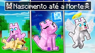 Ciclo de VIDA de um LOBO no MINECRAFT !