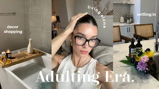 adulting era vlog 💗 | productive days, apartment updates, unboxings, grwm, healthy cooking, etc!