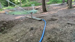Low cost Semi-trash pump for irrigation.