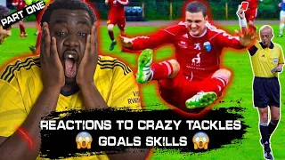 AcornReacts TO SUNDAY LEAGUE TACKLES, SKILLS & GOALS 😱 | Funny Reactions 😂