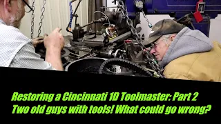 Restoring a Toolmaster 1D : Part 2  Off with the head and figuring out what's wrong with it...