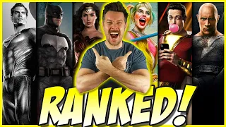 All 24 DCEU Heroes Ranked (2022)