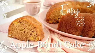 🍎Easy Apple Cinnamon Bundt Cake Recipe Tutorial🍰