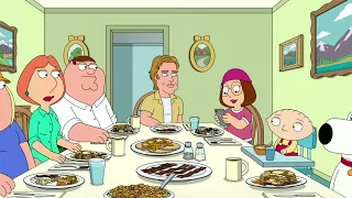 Family Guy: Meg's dinner with Brad Pitt.