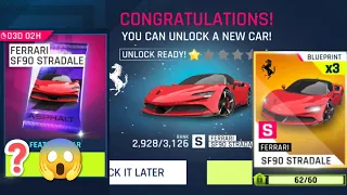 UNLOCKING FERRARI SF90 STRADALE😍 || ASPHALT 9 ||