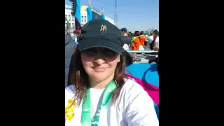 Марафон Алматы, 2021 год сентябрь. Скандинавская ходьба 10 км
