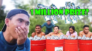 Last To Leave ( ICE DRUM ) Challenge | Boy Tapang 🥶💶🤑