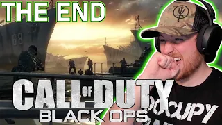 Royal Marine Plays THE END of Call Of Duty Black Ops For The First Time!