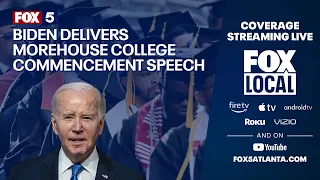WATCH LIVE: President Biden delivers the commencement address at Morehouse College | FOX 5 NEWS