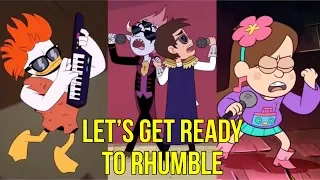 DuckTales, SVTFOE and Gravity Falls - Let’s Get Ready To Rhumble - PJ and Duncan AMV (REQUESTED VID)