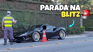 FERRARI F8 TRIBUTO NOVITEC NA BLITZ NA AVENIDA EUROPA🚨 EM 4K!