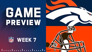 Denver Broncos vs. Cleveland Browns | Week 7 NFL Game Preview