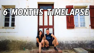 TIMELAPSE: Couple Restoring an Abandoned Old House (6 months in 38 Minutes - all we did)