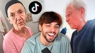 Os velhinhos do Tik Tok tão ficando cada dia mais estressados