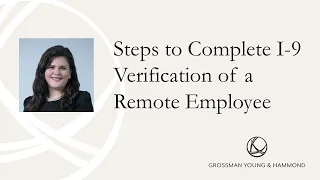 Steps to Complete I-9 Verification of a Remote Employee