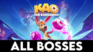 KAO THE KANGAROO - All Bosses + Ending