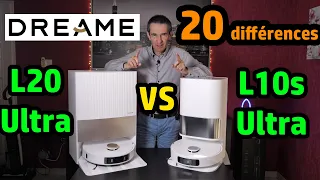 COMPARE DREAME L20 ULTRA vs L10S ULTRA - 20 DIFFERENCES