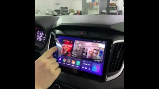Hyundai Creta 2021 -  установили 10-дюймовую мультимедиа, 128GB внутренней памяти и 6GB оперативной