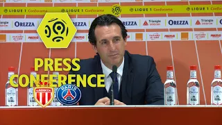 Press Conference AS Monaco - Paris Saint-Germain (1-2) - Week 14 / Ligue 1 Conforama 2017-18