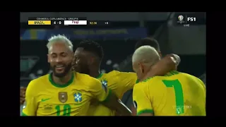 Brazil 4 vs Peru 0 | Copa America 2021 Highlights 18/06/21 All goals