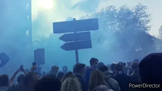 VfL Bochum Fans feiern den Aufstieg in die 1.Bundeliga