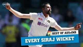 Best of the Border-Gavaskar: Every Mohammed Siraj wicket | Vodafone Test Series 2020-21