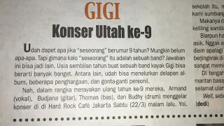 GIGI konser ultah ke 9 (2003) #gigiband #gigi #gigikita #dewabudjana #armandmaulana #thomasramdhan