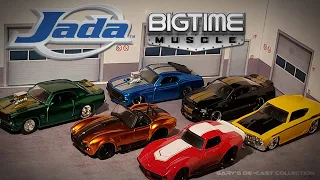 JADA BIGTIME MUSCLE CARS GARY'S DIE-CAST COLLECTION