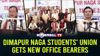 DIMAPUR NAGA STUDENTS' UNION GETS NEW OFFICE BEARERS