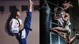 Best female martial artist | best fighters🔥🥊 | 16 shots