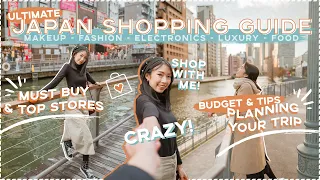 JAPAN TRAVEL & SHOPPING GUIDE 2022 // Best Places to Shop + MUST Buy in Osaka 🇯🇵 | Sophie Ramos