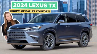 2024 Lexus TX Review: 3-Row Comfort Overload