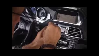 How to Remove Uninstal Mercedes E Radio Comand Navigation CD Changer