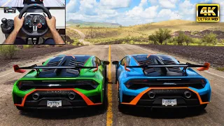 Lamborghini Huracan STO | Forza Horizon 5 | Logitech G29 Gameplay