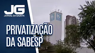 Governo de SP manterá no mínimo 18% de ações da Sabesp após privatização