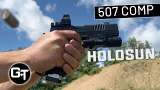 The new Big Window Red Dot is Here! The Holosun 507 Comp